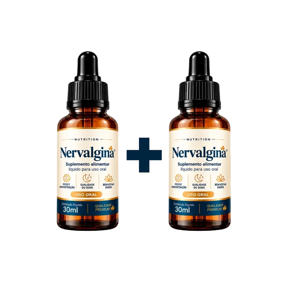 Oferta Nervalgina com 2 frascos de 30 ml